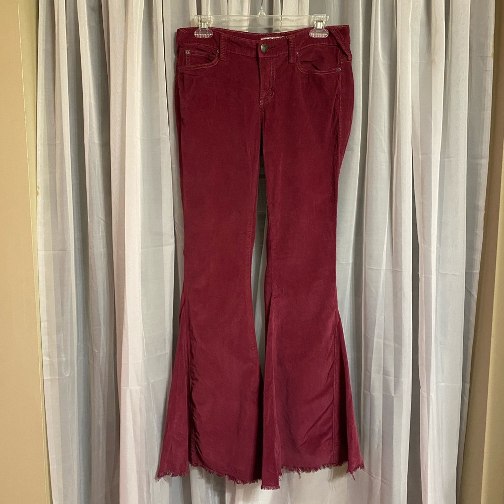 Free People Flare corduroy pants